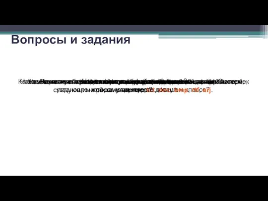 Вопросы и задания Что такое файл? Каковы основные правила именования файлов