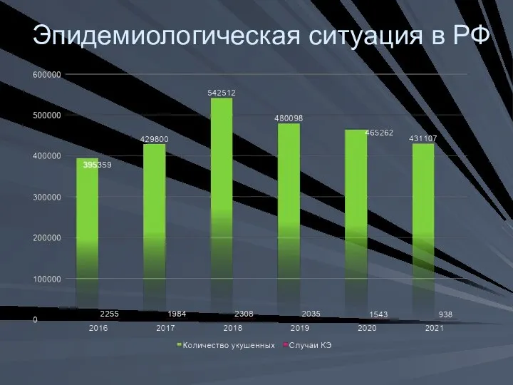 Эпидемиологическая ситуация в РФ