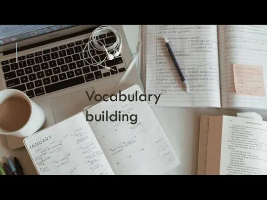 Vocabulary building