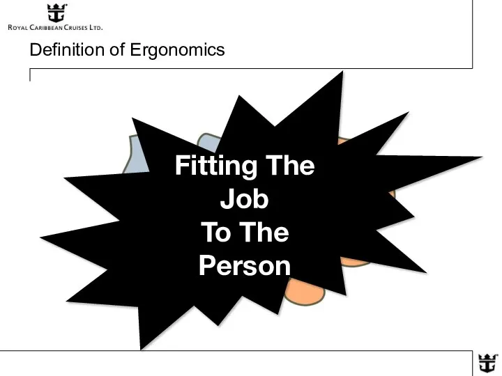 Definition of Ergonomics Fitting The Job To The Person