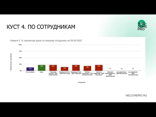 КУСТ 4. ПО СОТРУДНИКАМ WELCOMEPRO.RU