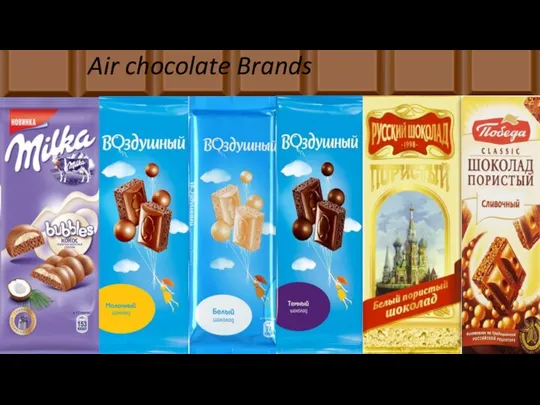 Air chocolate Brands