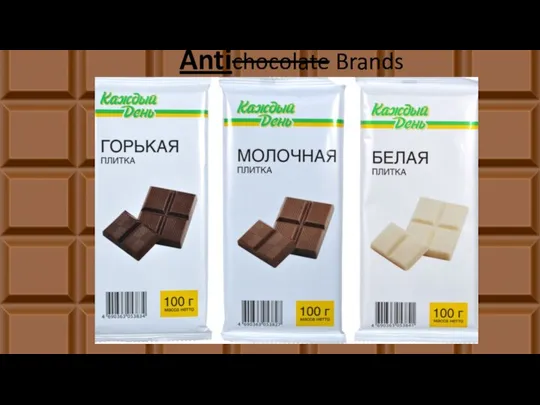 Antichocolate Brands