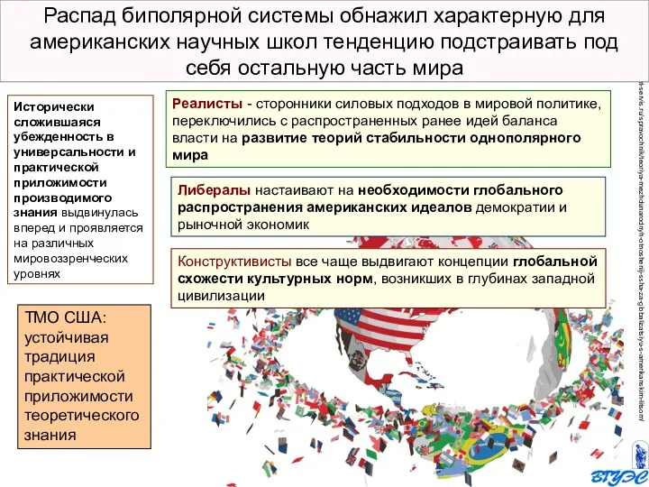 Исторически сложившаяся убежденность в универсальности и практической приложимости производимого знания выдвинулась