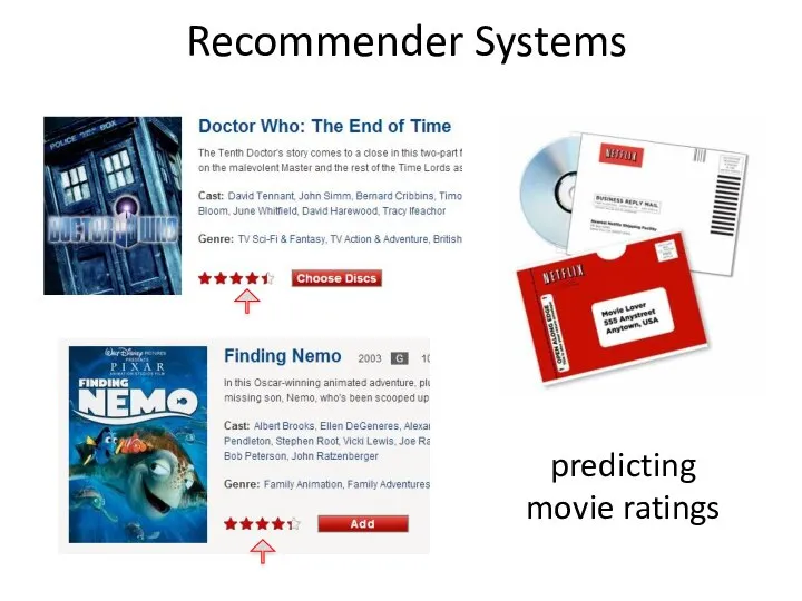 Recommender Systems predicting movie ratings