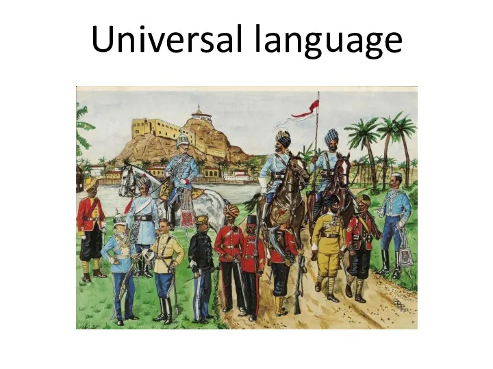 Universal language