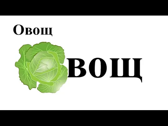 Овощ вощ