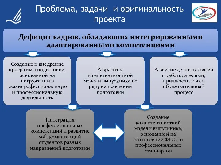 Проблема, задачи и оригинальность проекта