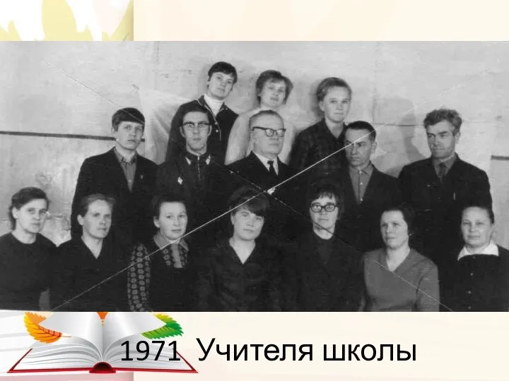 1971 Учителя школы