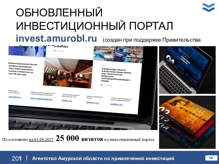 ОБНОВЛЕННЫЙ ИНВЕСТИЦИОННЫЙ ПОРТАЛ invest.amurobl.ru (создан при поддержке Правительства области и МЭР