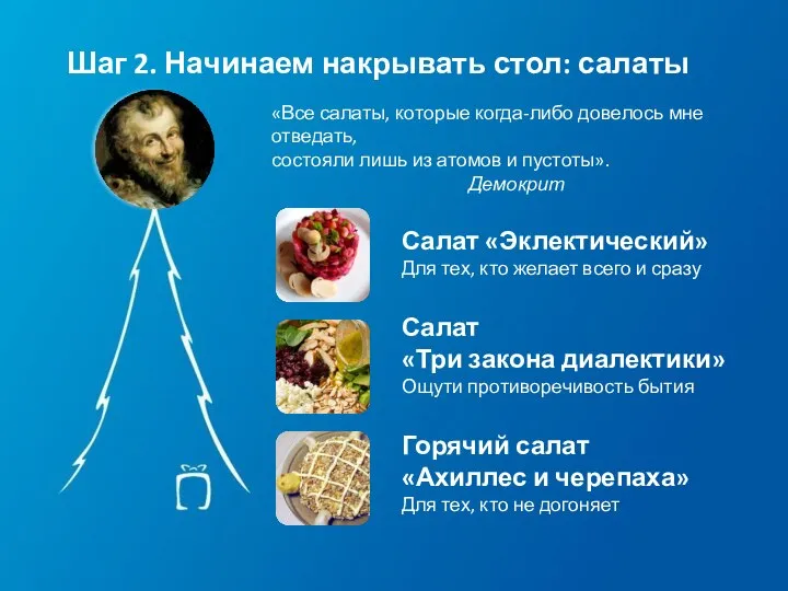 Салат «Эклектический» Для тех, кто желает всего и сразу Салат «Три