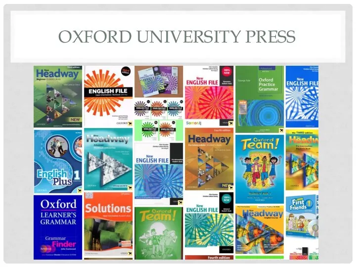 OXFORD UNIVERSITY PRESS