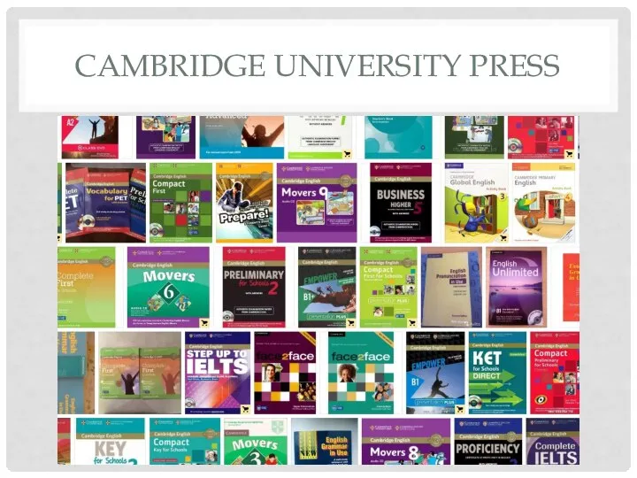 CAMBRIDGE UNIVERSITY PRESS