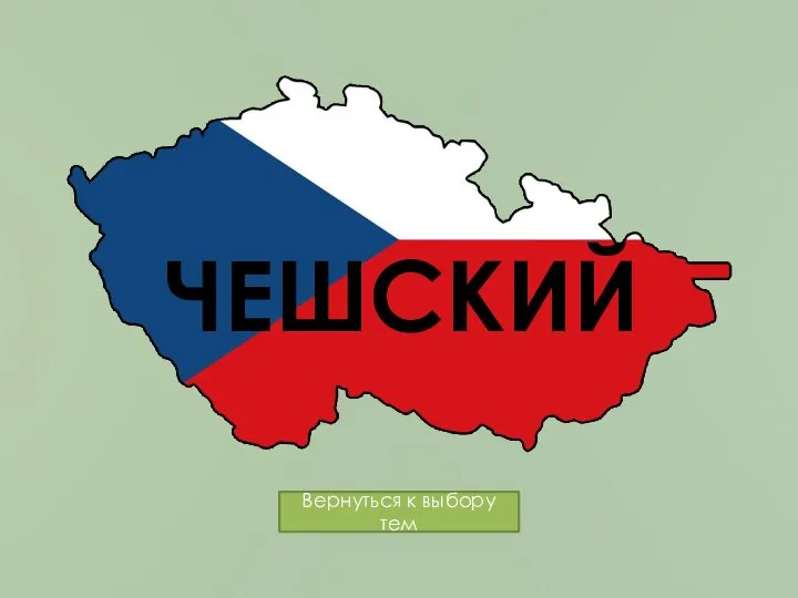 ЧЕШСКИЙ