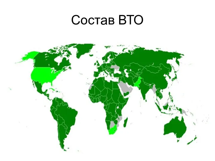 Состав ВТО