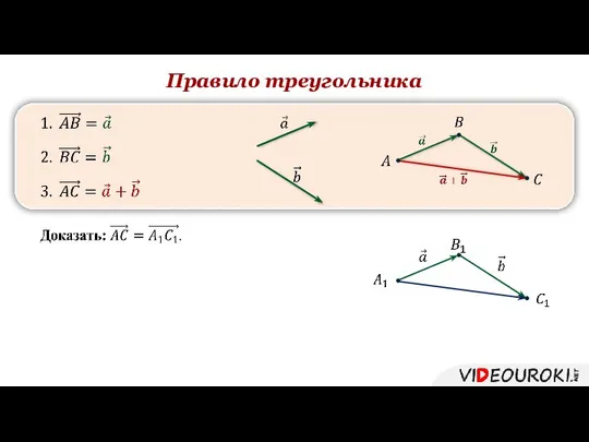 Правило треугольника