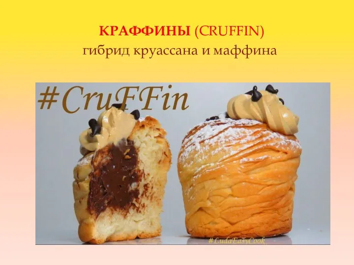 КРАФФИНЫ (CRUFFIN) гибрид круассана и маффина