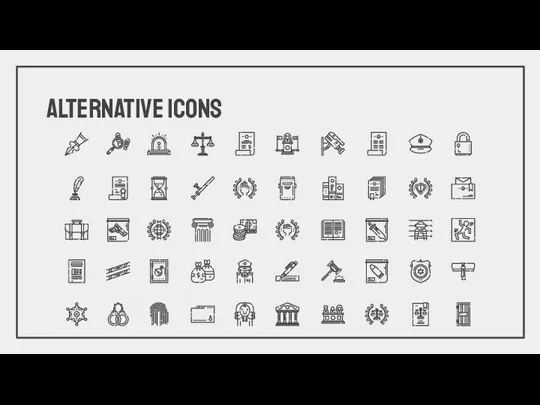 Alternative icons