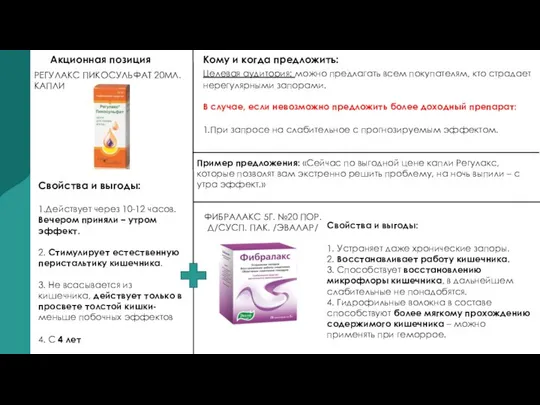 Акционная позиция Свойства и выгоды: 1.Действует через 10-12 часов. Вечером приняли