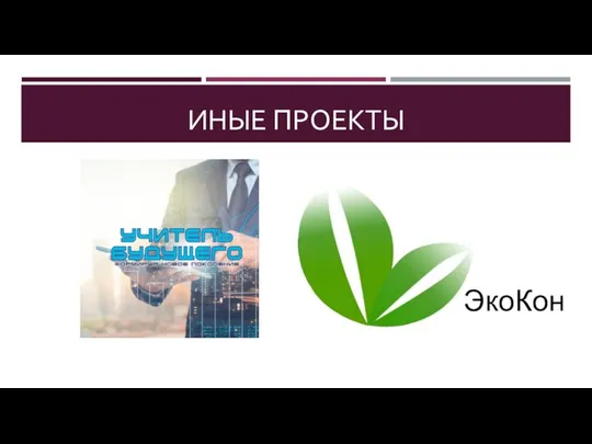 ИНЫЕ ПРОЕКТЫ ЭкоКон