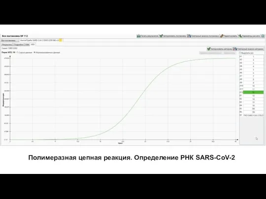 Полимеразная цепная реакция. Определение РНК SARS-CoV-2