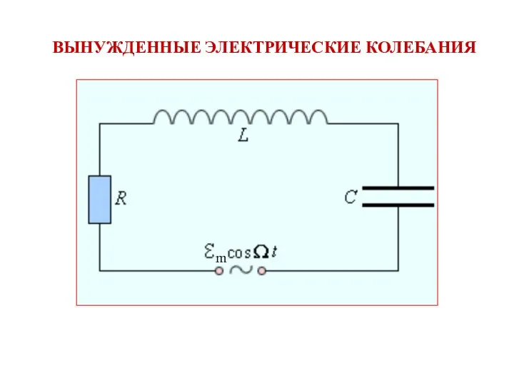 ВЫНУЖДЕННЫЕ ЭЛЕКТРИЧЕСКИЕ КОЛЕБАНИЯ