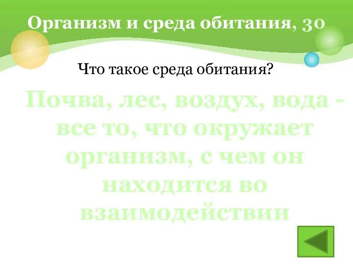 Что такое среда обитания? Организм и среда обитания, 30 Почва, лес,