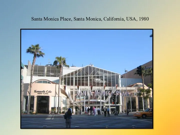 Santa Monica Place, Santa Monica, California, USA, 1980