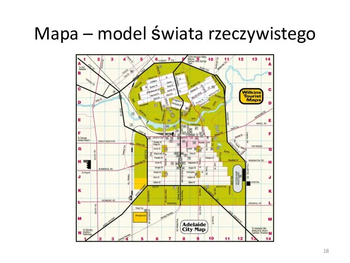 Mapa – model świata rzeczywistego