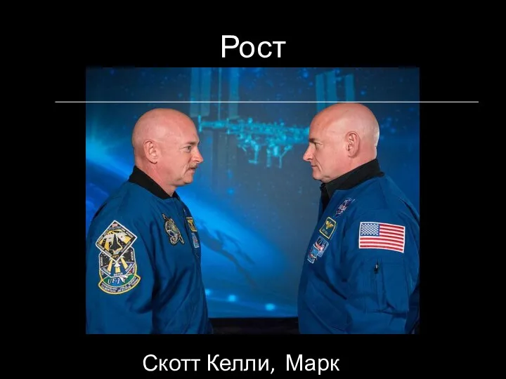 Скотт Келли, Марк Келли Рост