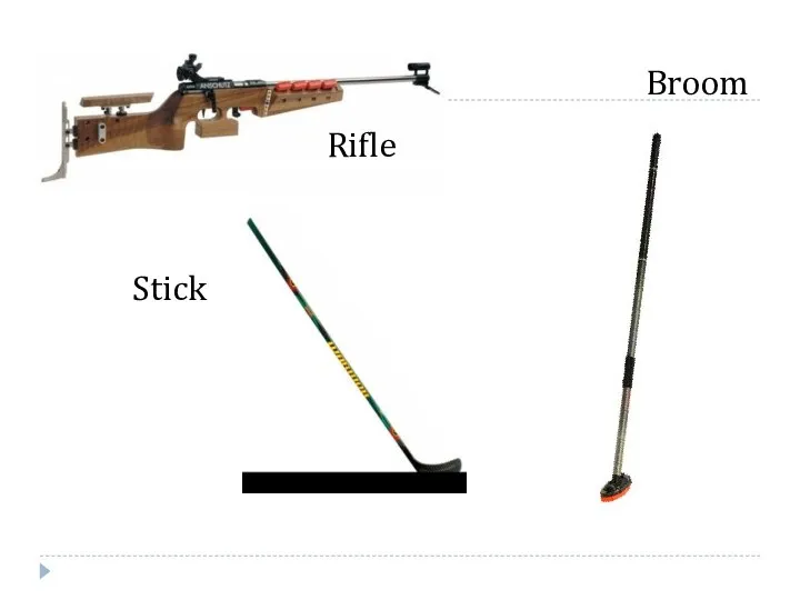 Stick Rifle Broom