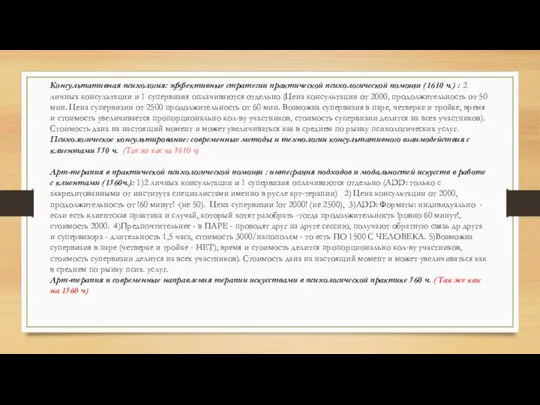 . Консультативная психология: эффективные стратегии практической психологической помощи (1610 ч.) :