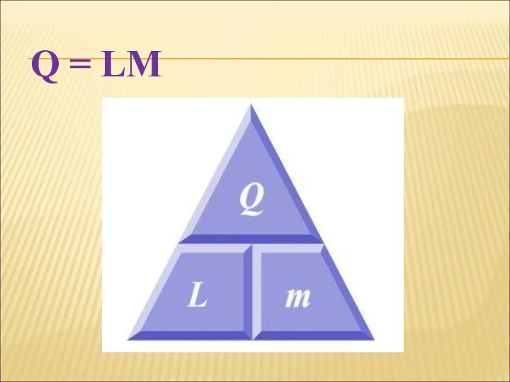 Q = LM