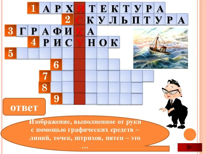 1 4 5 6 7 8 9 3 2 Изображение, выполненное