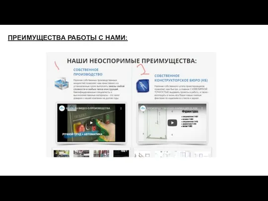 ПРЕИМУЩЕСТВА РАБОТЫ С НАМИ: