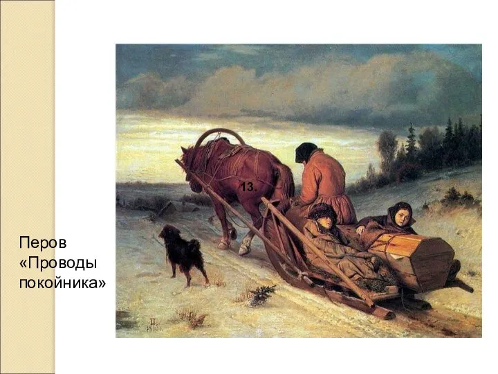 13. Перов «Проводы покойника»