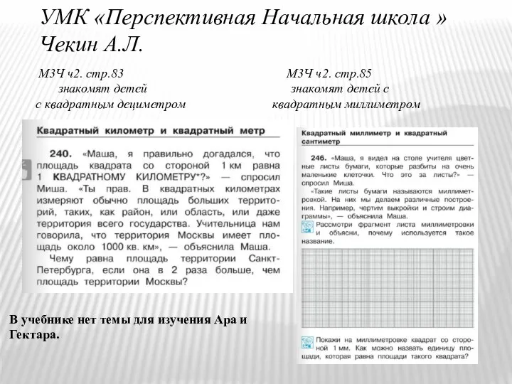 УМК «Перспективная Начальная школа » Чекин А.Л. М3Ч ч2. стр.83 М3Ч