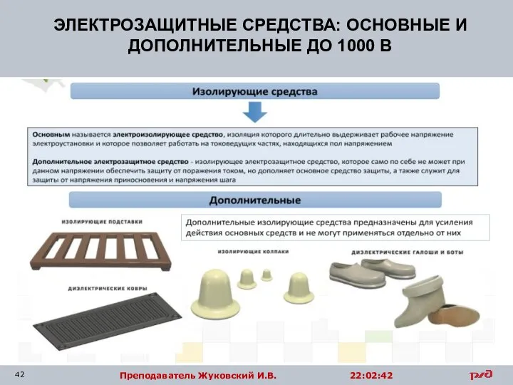 ЭЛЕКТРОЗАЩИТНЫЕ СРЕДСТВА: ОСНОВНЫЕ И ДОПОЛНИТЕЛЬНЫЕ ДО 1000 В