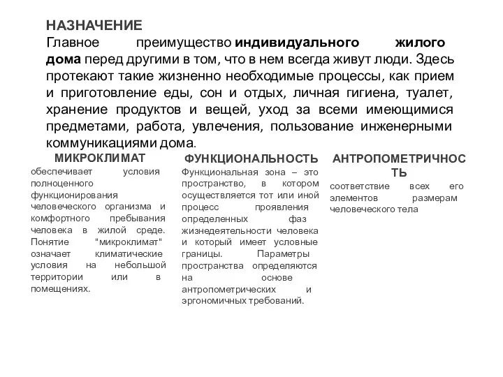 МИКРОКЛИМАТ обеспечивает условия полноценного функционирования человеческого организма и комфортного пребывания человека