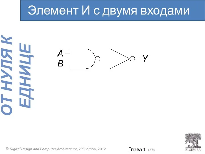 Элемент И с двумя входами