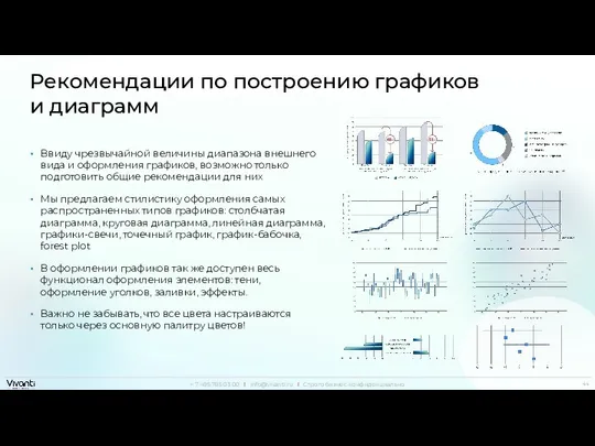 Рекомендации по построению графиков и диаграмм Ввиду чрезвычайной величины диапазона внешнего