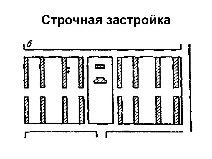 Строчная застройка