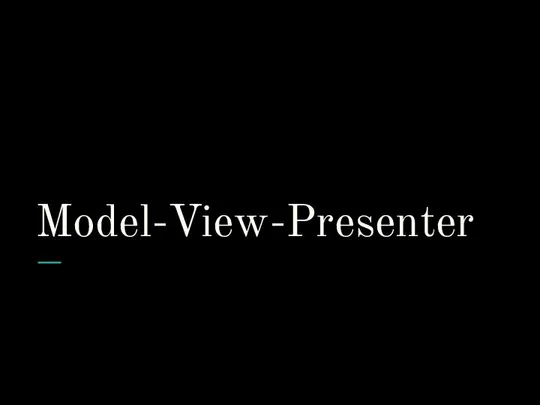 Model-View-Presenter