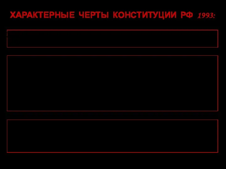 ХАРАКТЕРНЫЕ ЧЕРТЫ КОНСТИТУЦИИ РФ 1993: ОСОБЫЙ СУБЪЕКТ, КОТОРЫЙ ПРИНИМАЕТ КОНСТИТУЦИЮ -