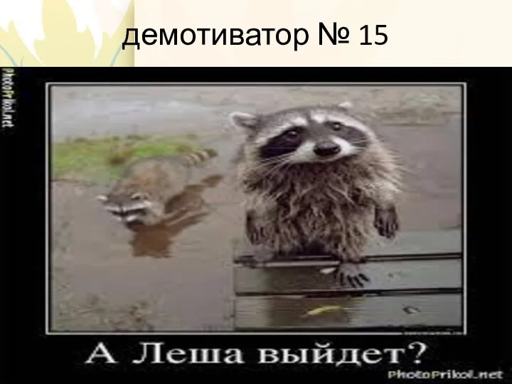 демотиватор № 15