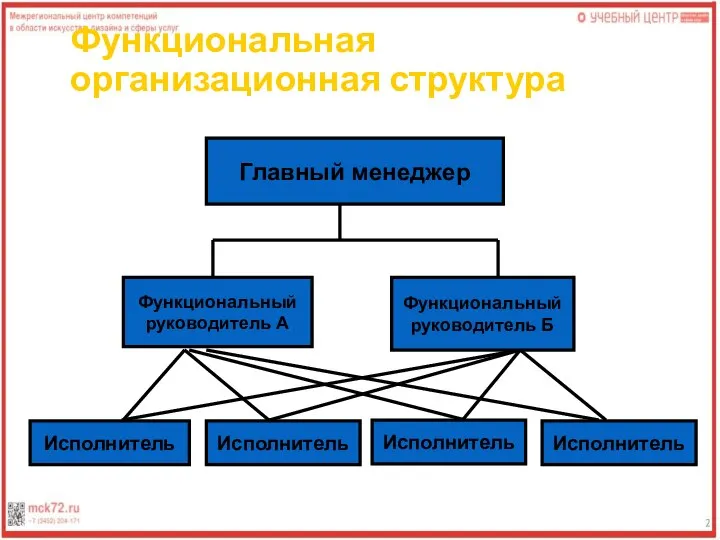 Функциональная организационная структура