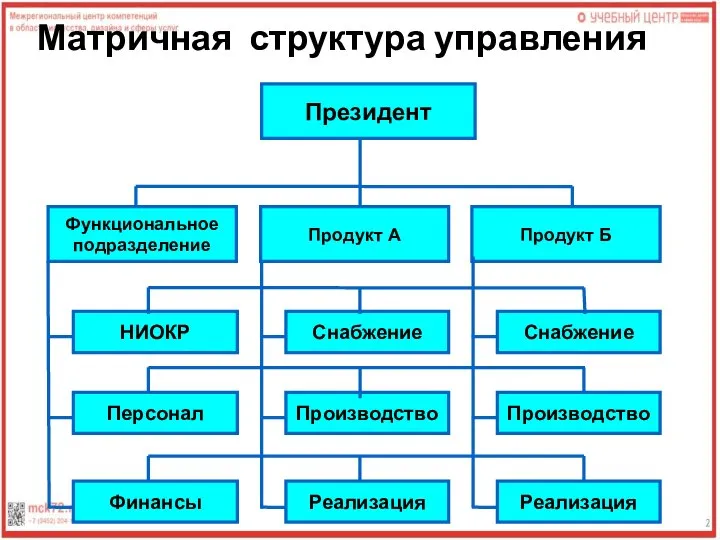 Матричная структура управления