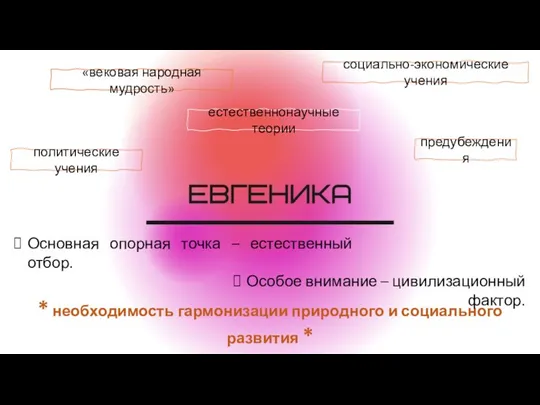 естественнонаучные теории социально-экономические учения политические учения предубеждения «вековая народная мудрость» *