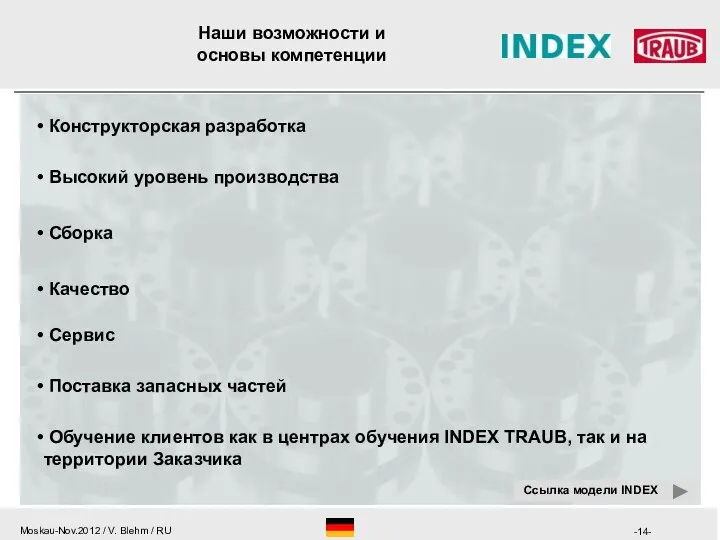 Наши возможности и основы компетенции Высокий уровень производства Конструкторская разработка Качество