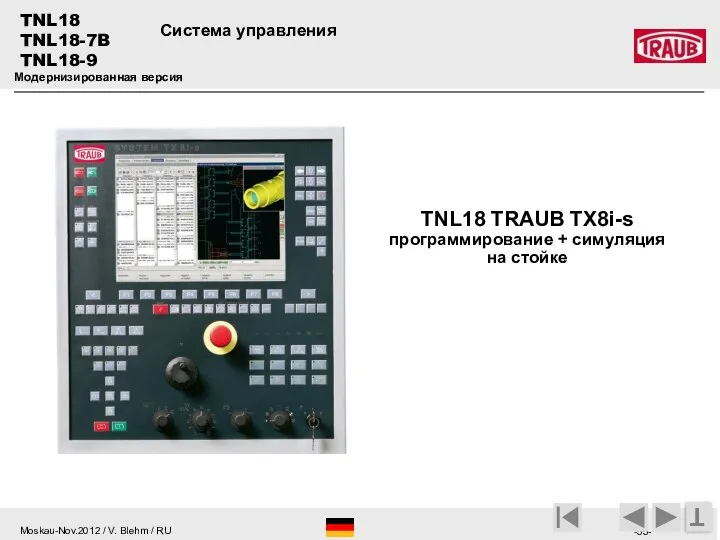 Система управления TNL18 TNL18-7B TNL18-9 TNL18 TRAUB TX8i-s программирование + симуляция на стойке Модернизированная версия T